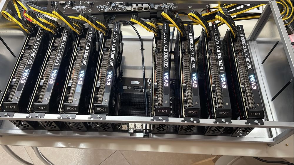 Motherboard Octominer Mining - 8 GPU - Nova