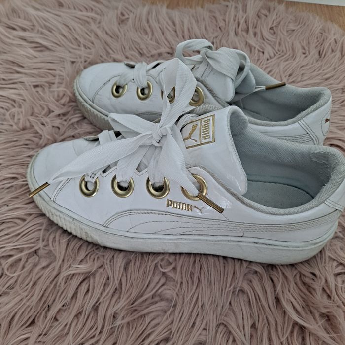 Białe buty puma r 40,5