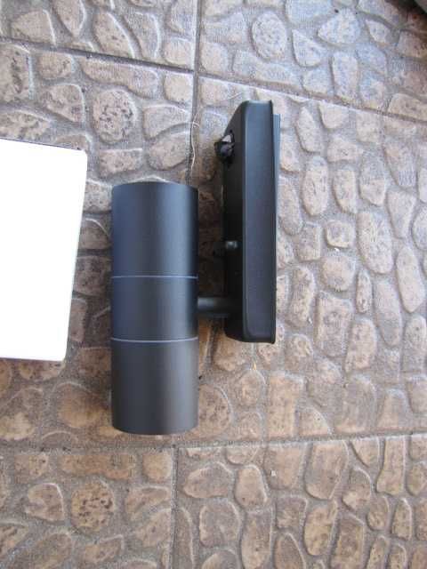Auraglow PIR Czujnik ruchu Stal nierdzewna Zewnętrzna lampa ścienna