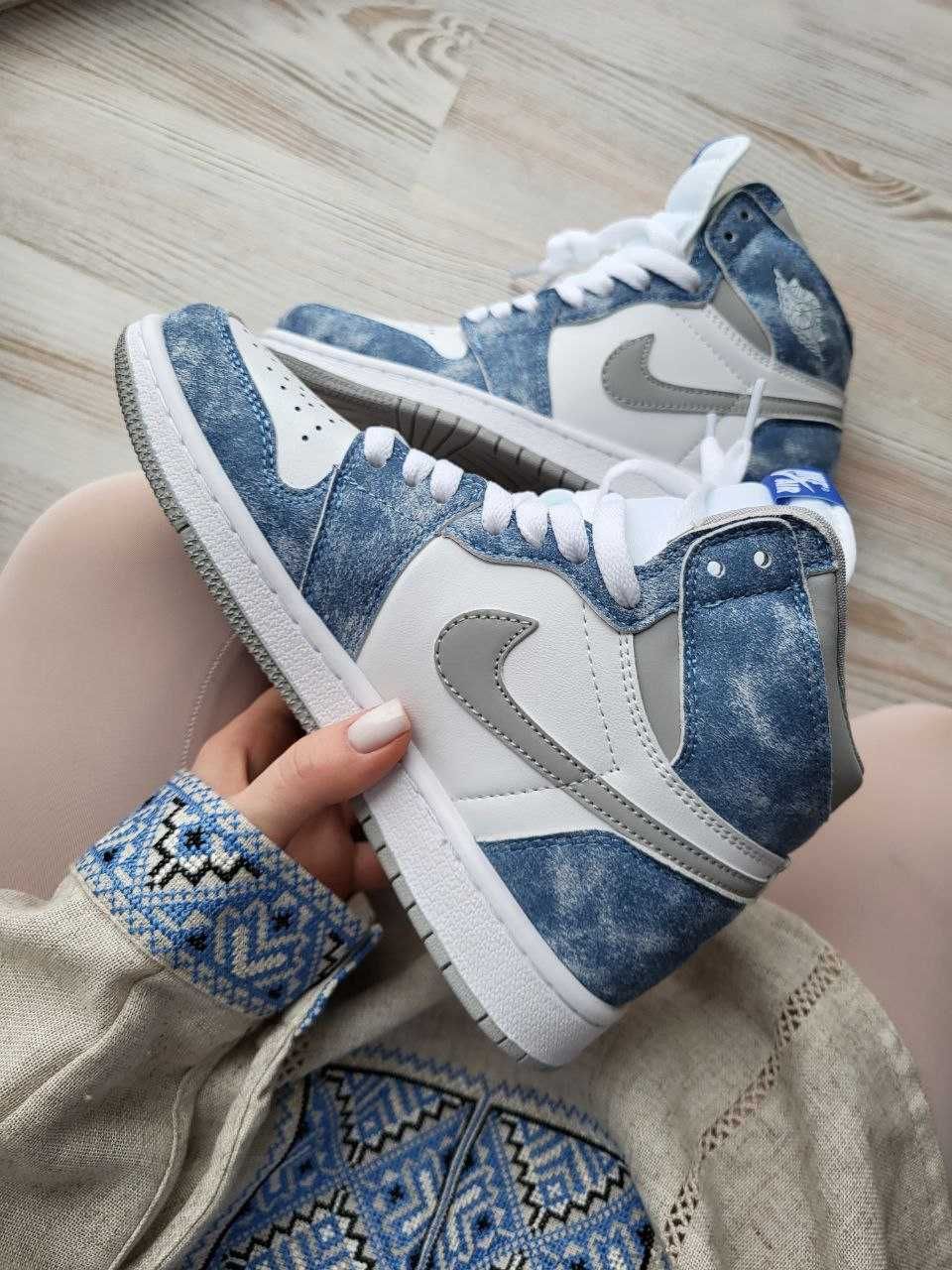 Buty damskie N*ke Air J 1 Blue damskie sneakersy 36-40