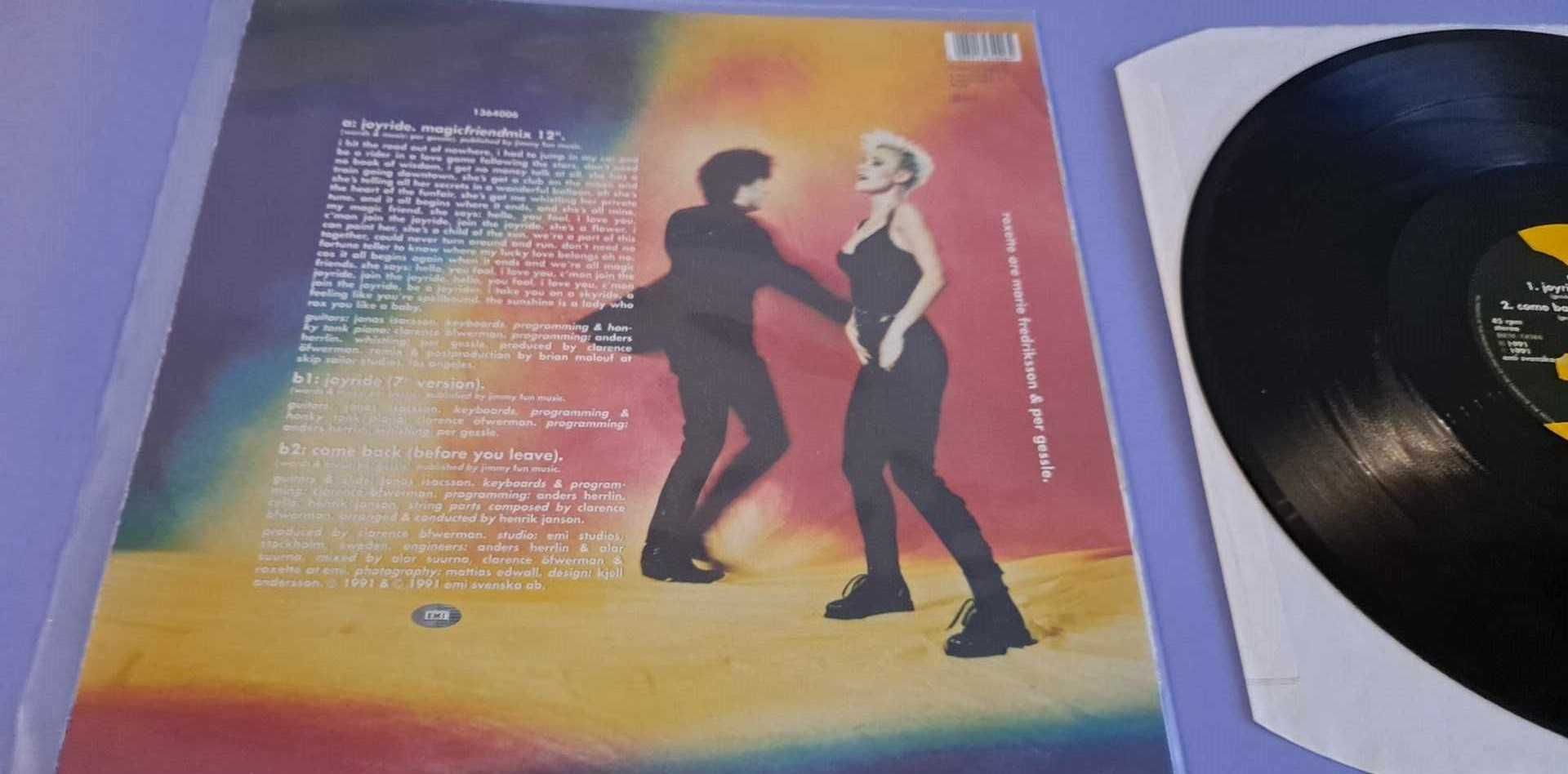 Roxette – Joyride (Magicfriendmix) 1991 PŁYTA WINYLOWA