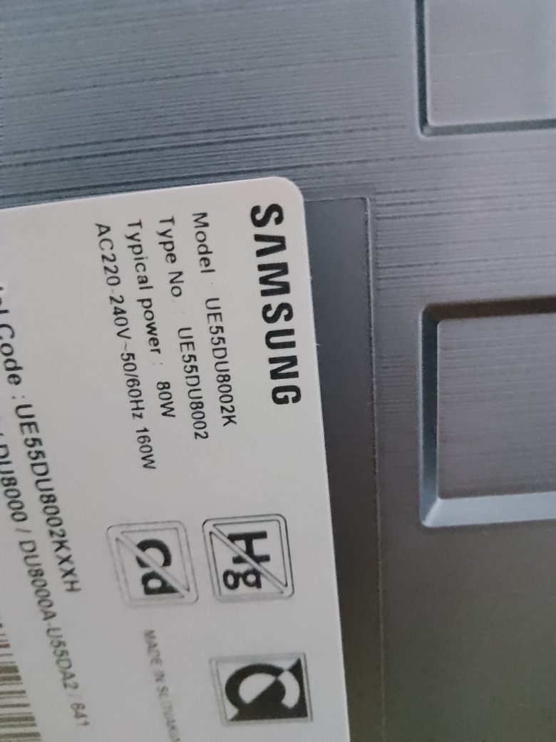 Telewizor Samsung 55 cali 4K UHD dvbt2 smart
