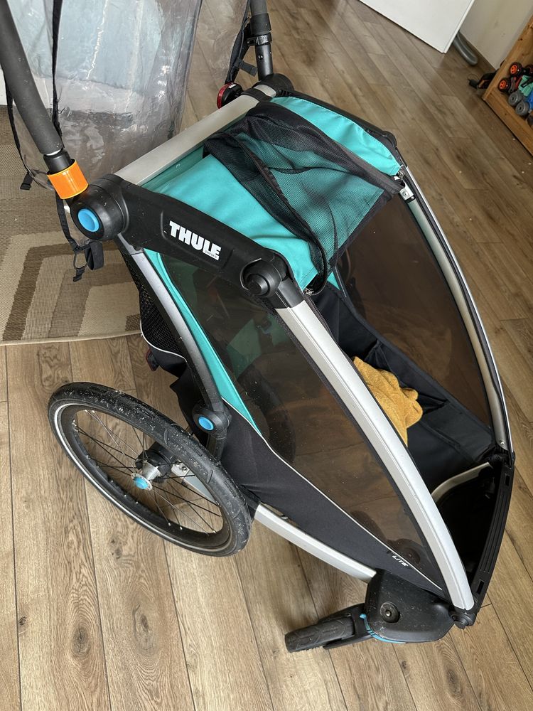 Przyczepa rowerowa przyczep wozek 2w1 Thule Chariot Lite 1