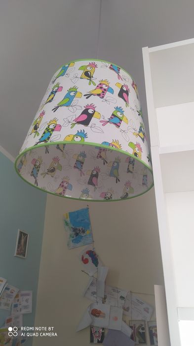 Żyrandol do pokoju dziecięcego, kolorowy