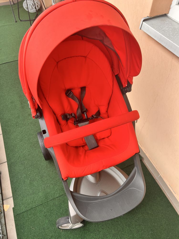 Zestaw wózków dziecięcych Stokke Trialz oraz Stokke Xplory