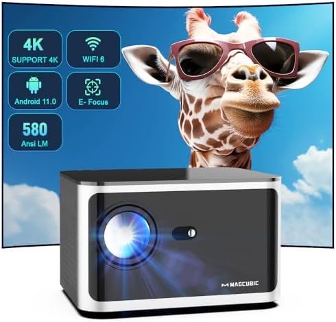 Projetor Cinematico 4K Magcubic HY350 atualizado