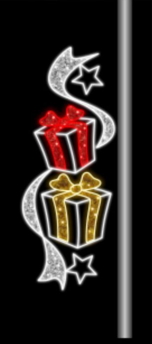 ILUNINAÇĂO DE NATAL - Arcos e Figuras Decorativas Led