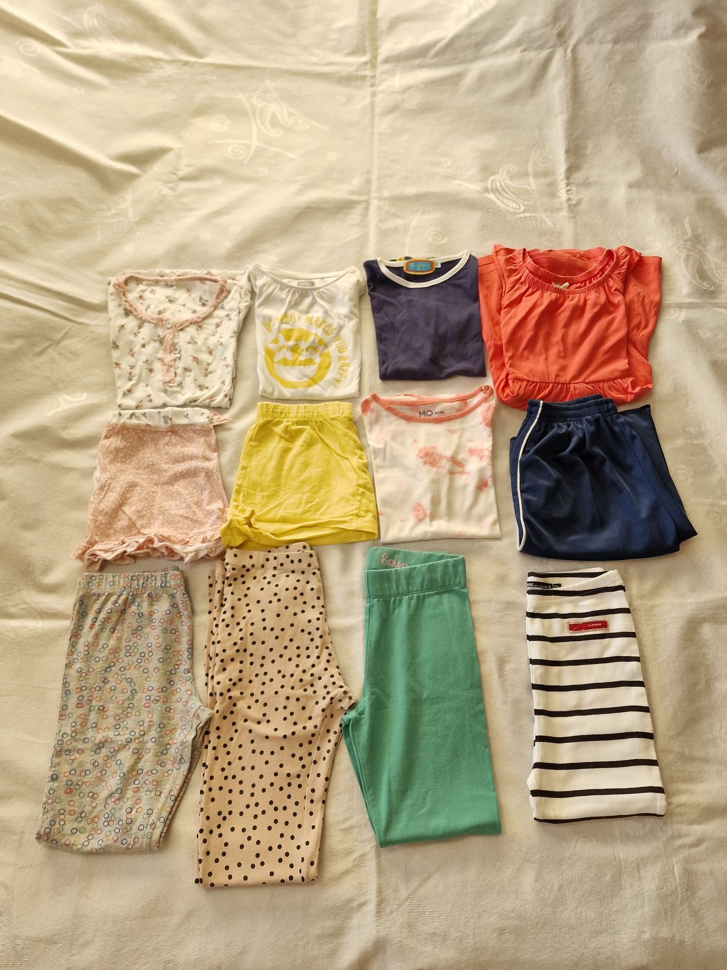 Lote de roupa de verão para meninas de 9 a 12 anos