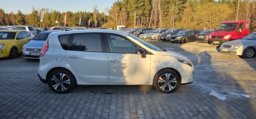 Renault Scenic 2012r 180tkm BIAŁA PERŁA Super Stan BOGATA OPCJA