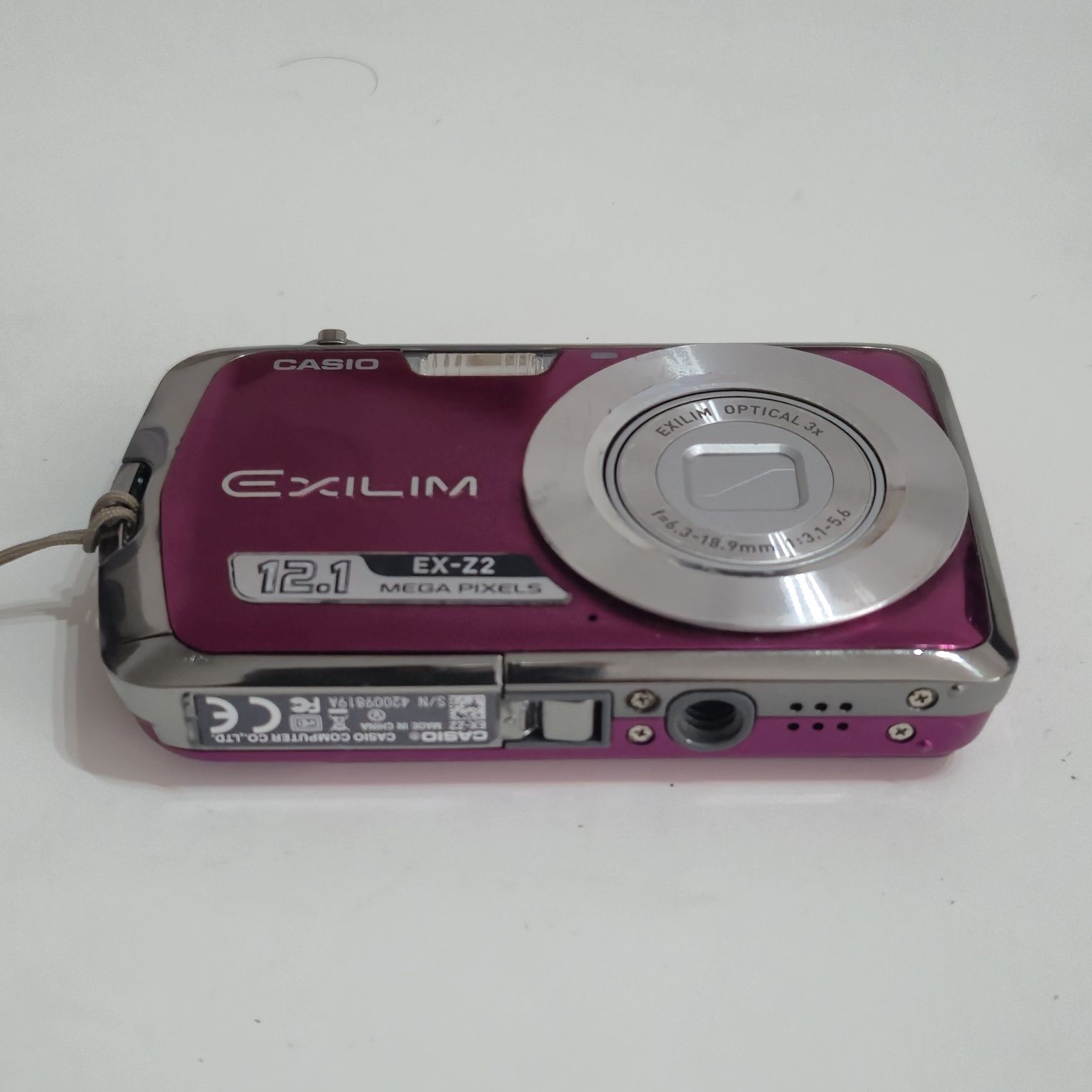 Casio EX-Z2 - 12.1 MP - Máquina fotográfica digital compacta