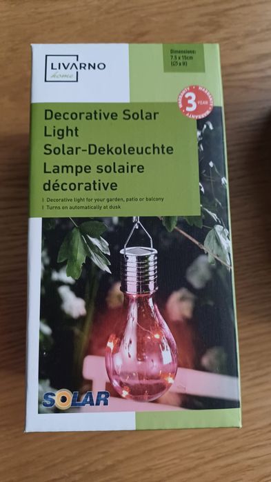 Żarówki  solarne  LED nowe 6 sztuk