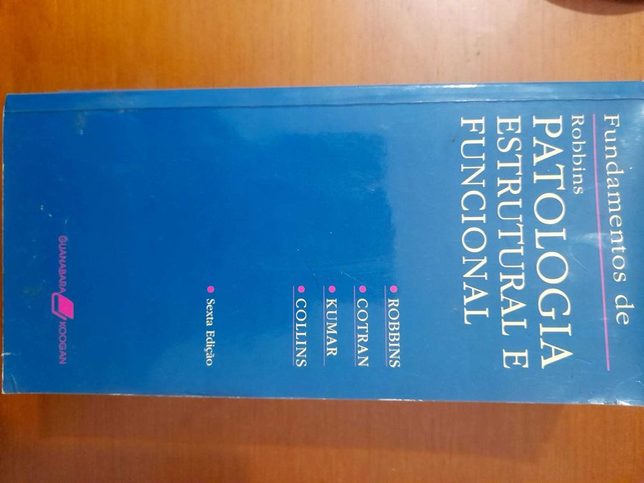 Livro Fundamentos de Robbins Patologia Estrutural e Funcional 6ª ed.