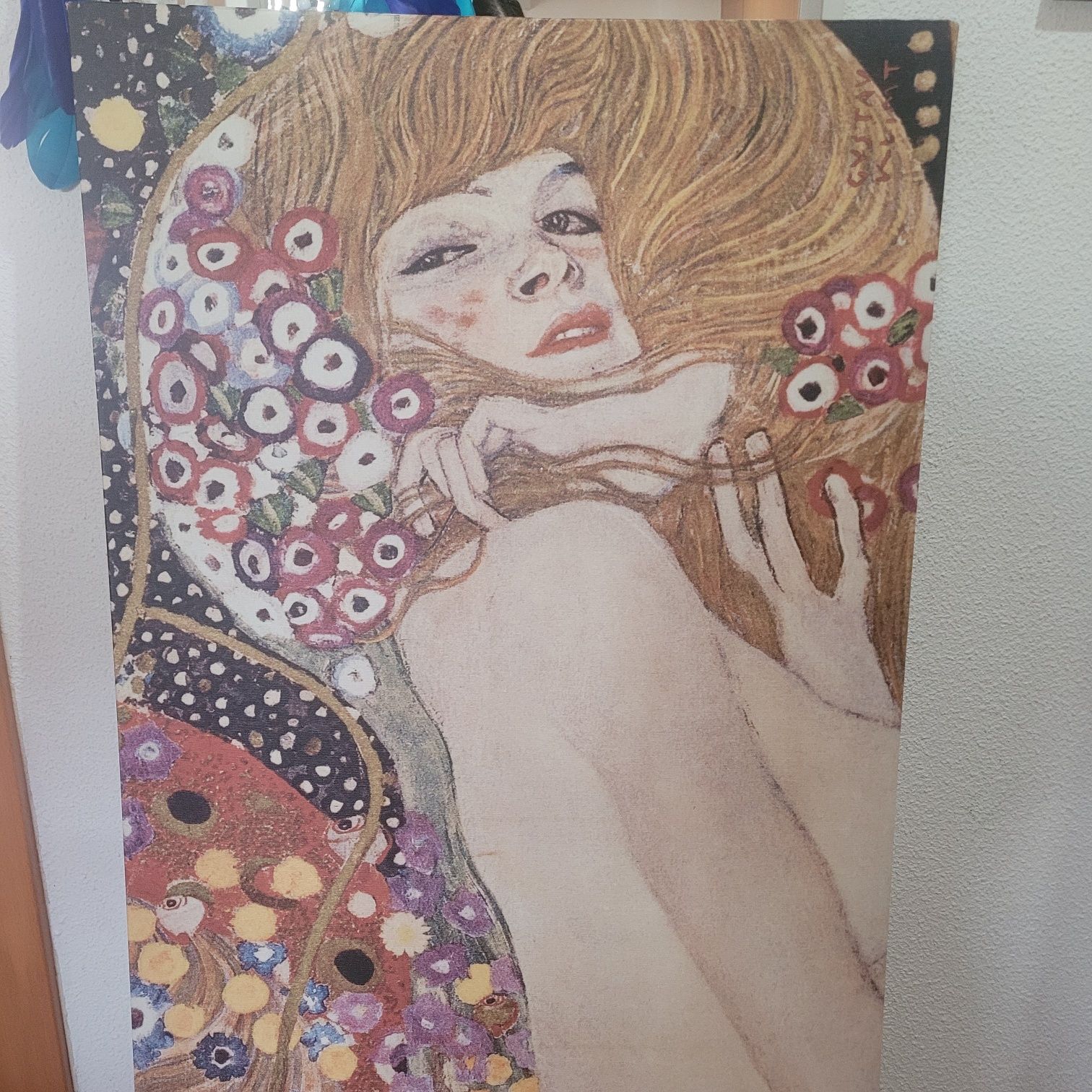 Tela Gustav Klimt 120x50