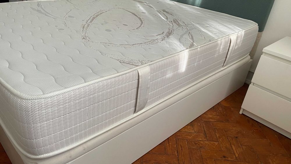 Cama Sommier + Colchão Pikolin 140x190xm