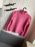 Sweter cukierkowy, półgolf Vero moda wełna, moher roz. M