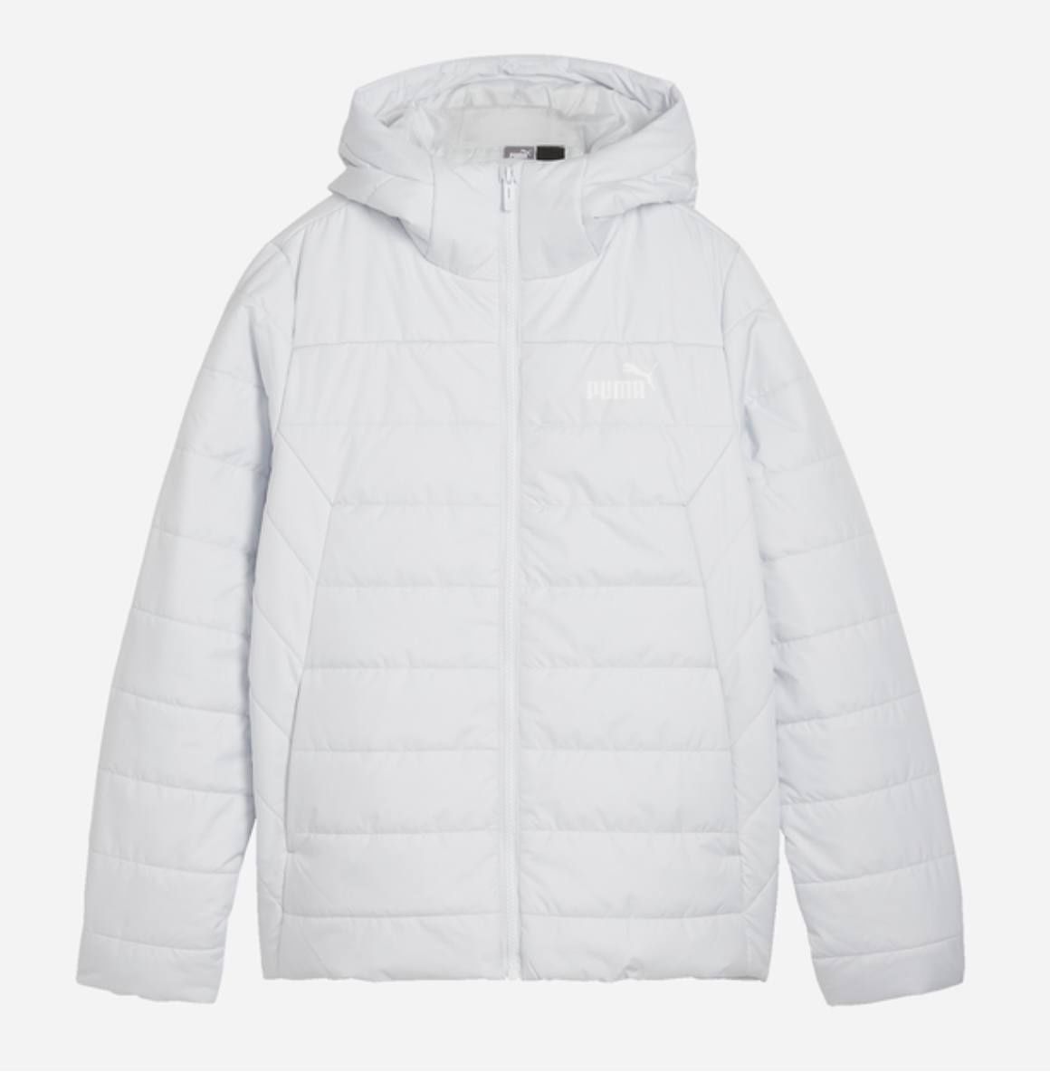 Куртка демісезонна з капюшоном жіноча Puma Ess Padded M Біла