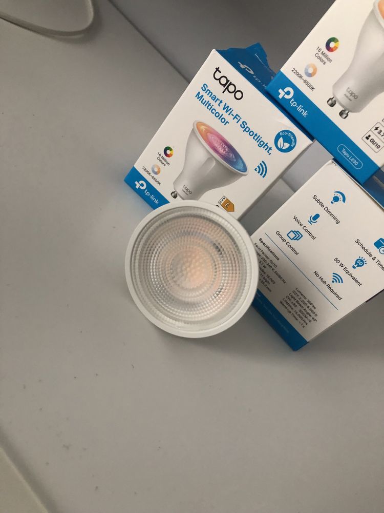 Lampadas inteligentes TAPO GU10