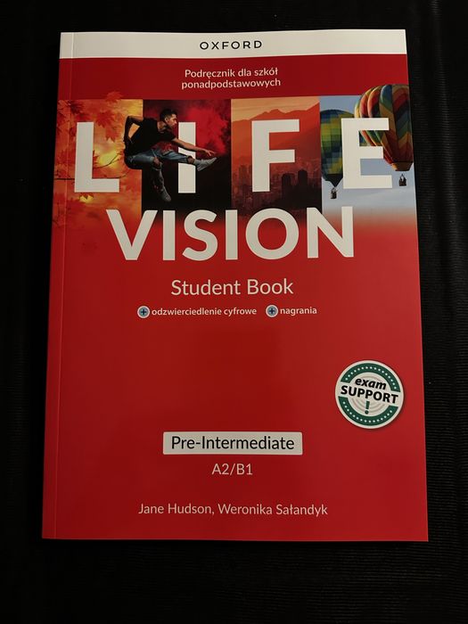 Life Vision A2/B1 podrecznik do nauki j.ang