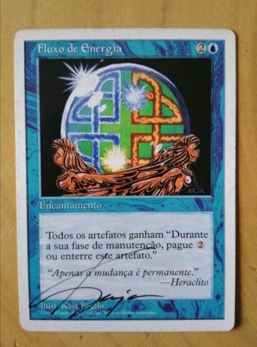 Energy Flux - SIGNED - Magic the Gathering