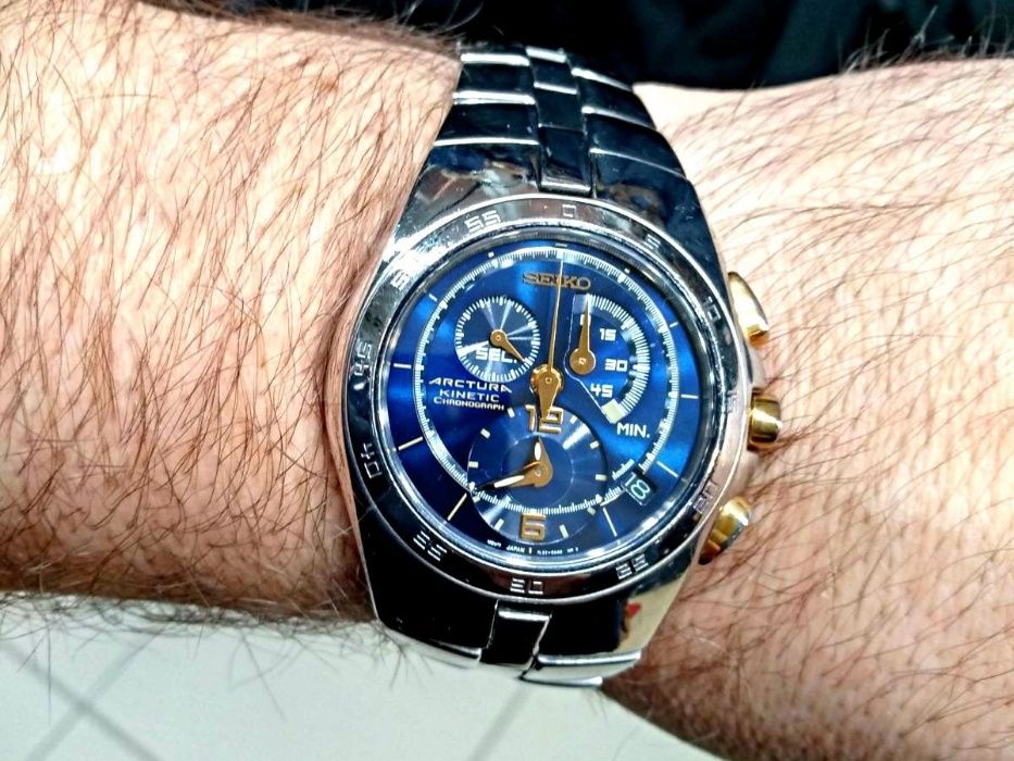 Seiko Arctura Kinetic Chronograph