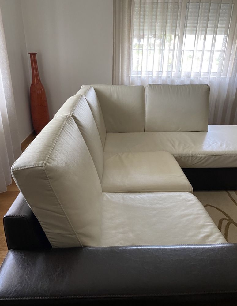 Sofa de canto com chaise longue