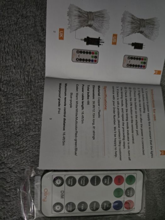 Kurtyna sopelkowa led