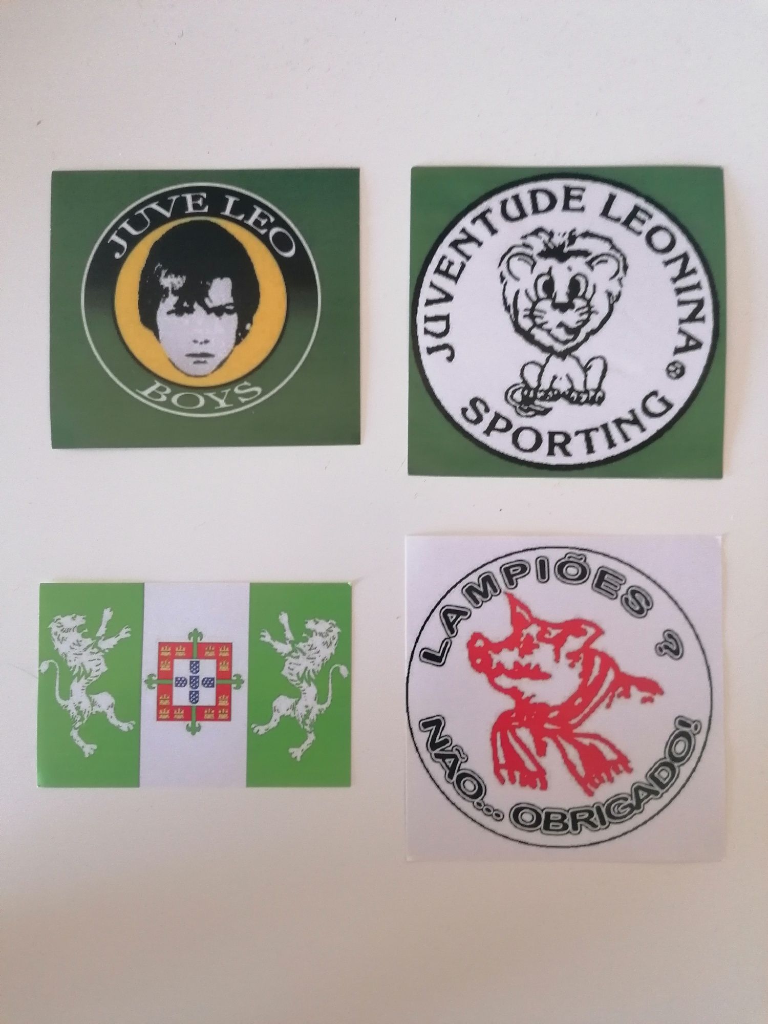4 autocolantes Juve Leo Ultras Sporting