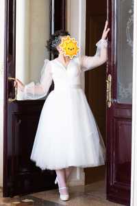 Свадебное платье/ платье для росписи б/у