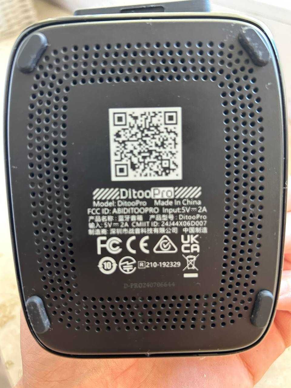 Głośnik bezprzewodowy bluetooth Divoom Ditoo Pro z funkcją zegara