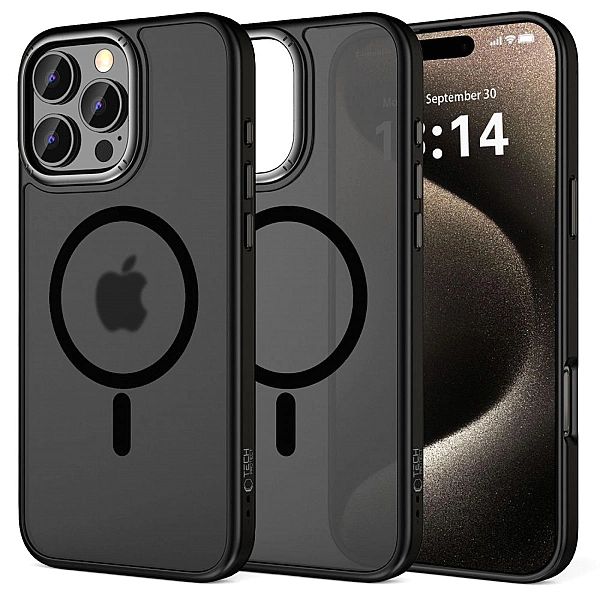 Tech-Protect Magedge Magsafe Iphone 16 Pro Matte Black/Gunmetal