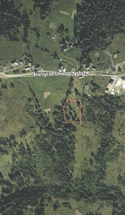 Ділянка з шикарним краєвидом. Яблуниця.