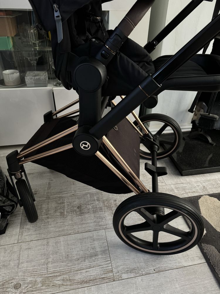 Cybex priam 4.0 rose  gold 3w1 cloud z