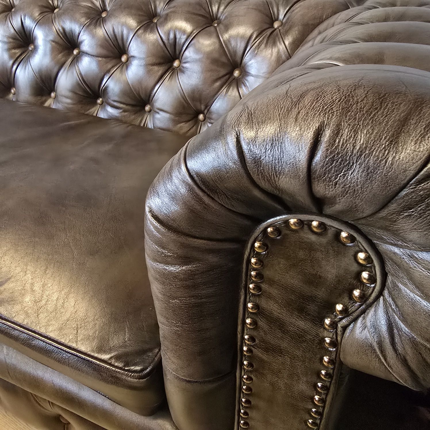 Sofa chesterfield 3 Osobowa Nowa