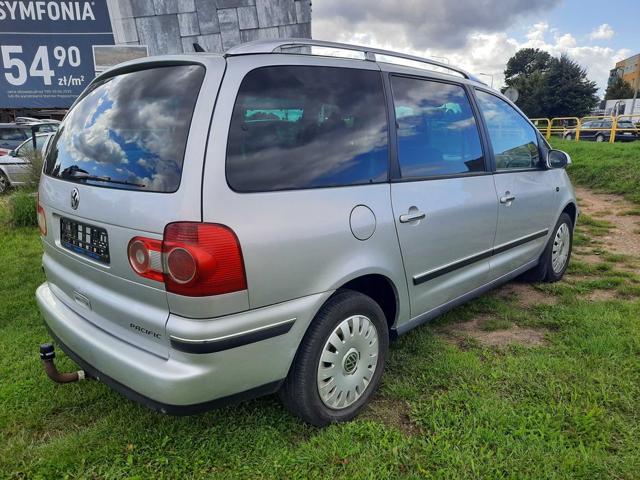 Vw Sharan 2007 Pacific AUTOMAT 1.9 TDI 116 KM Nowe hamulce Klima  Z DE