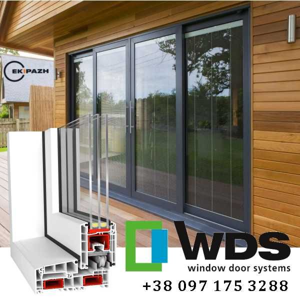 Вікна WDS за 4 дні, REHAU, Двері, від ВИРОБНИКА! Відкоси, Гарантія,