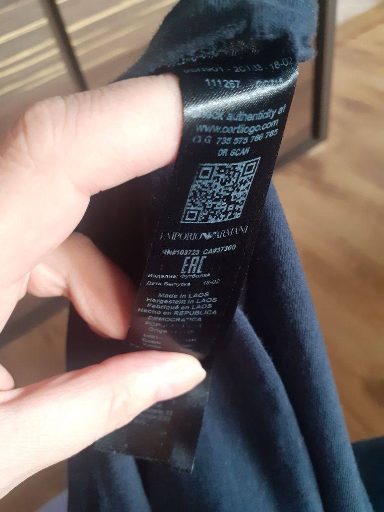 Koszulka T-shirt emporio armani