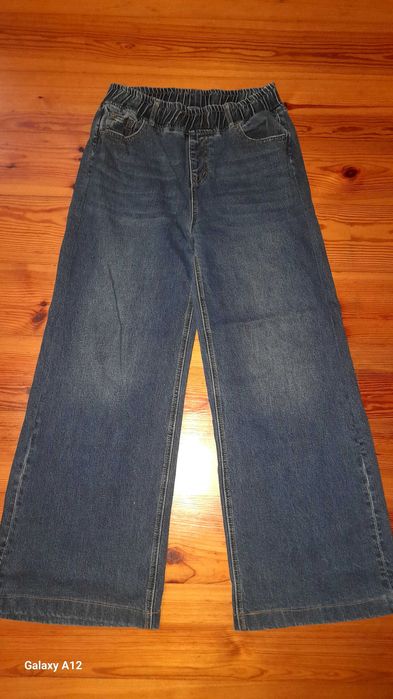 Джинси палацо на резинці