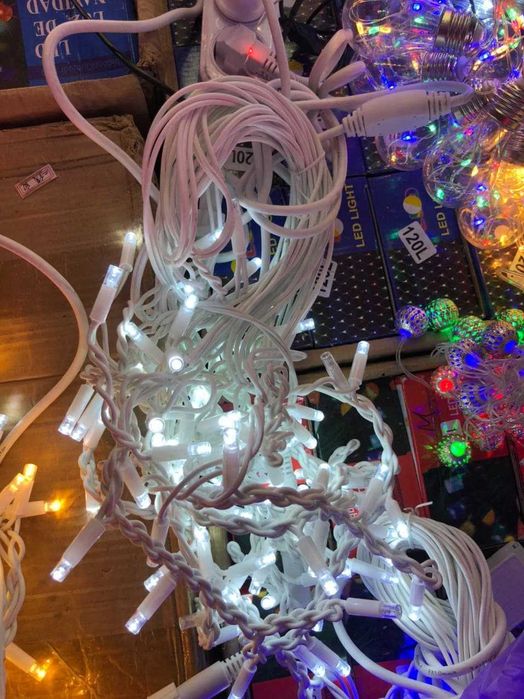 Каучукова вулична Гірлянда бахрома уличная IP 44 MOD_32_Flash ICICLE