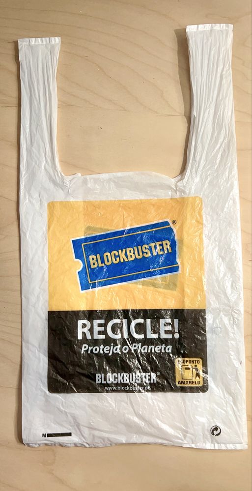 Saco da Blockbuster