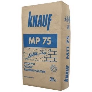МП-75 Штукатурка гіпсова для машинного нанесення Knauf МР-75 30 кг