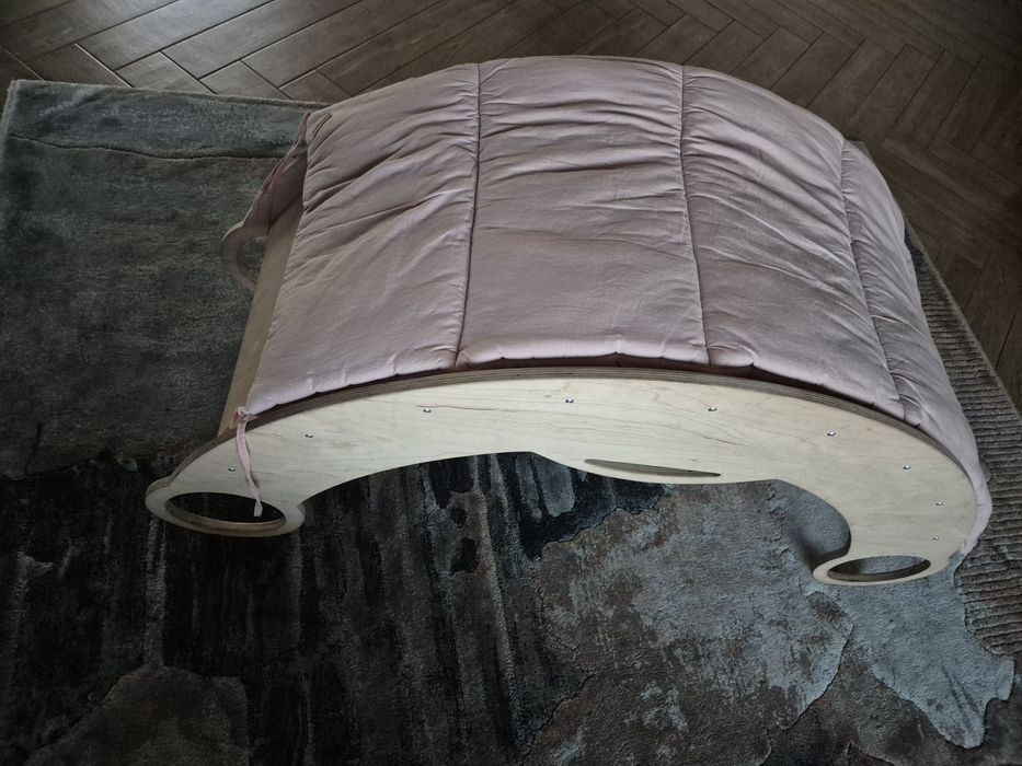 Bujak drewniany z poduszką