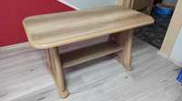 Ławo stół rozkładany drewniany z półką regulowany regulacja wysokości