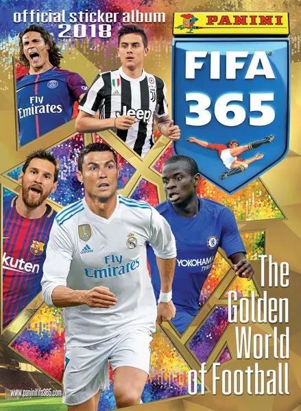Naklejki Panini FIFA 365 sezon 2018