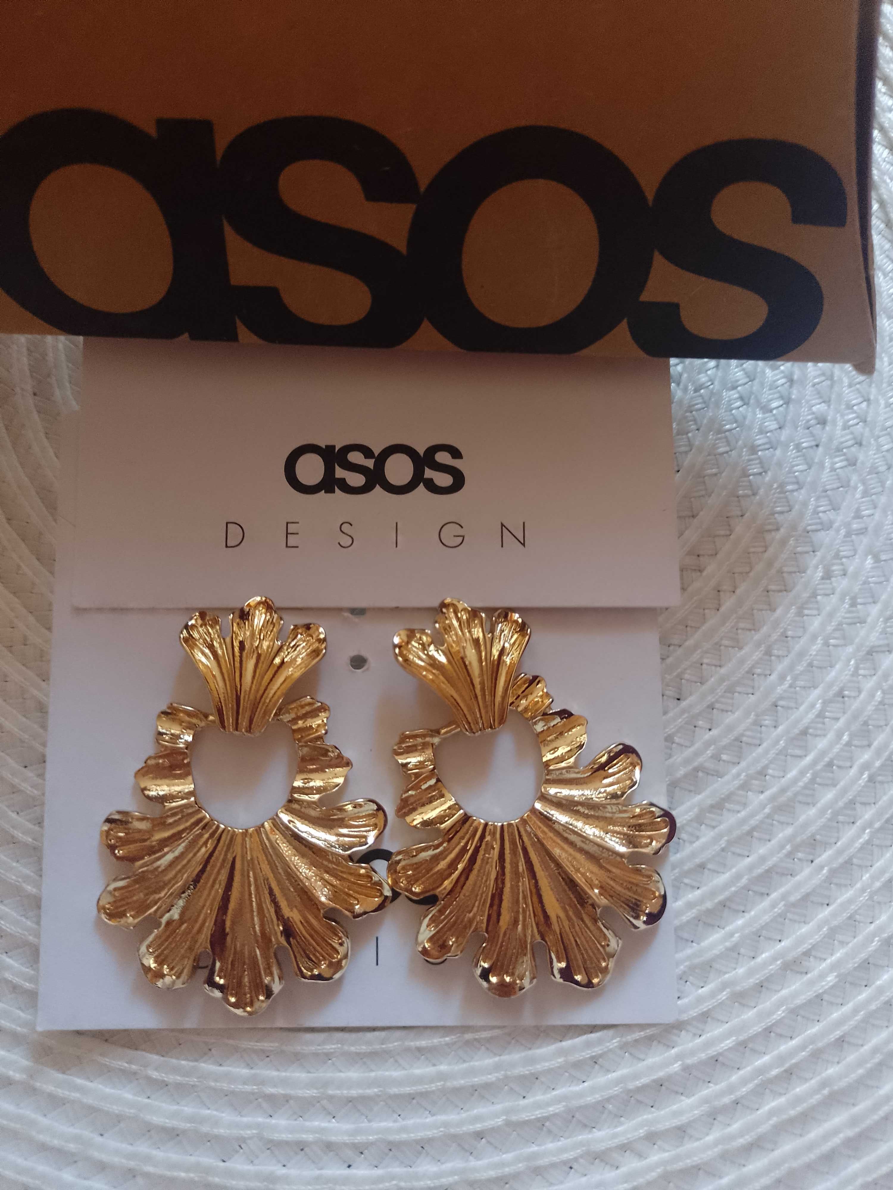 ASOS/ Ekskluzywne, długie kolczyki wieczorowe z Londynu, NOWE