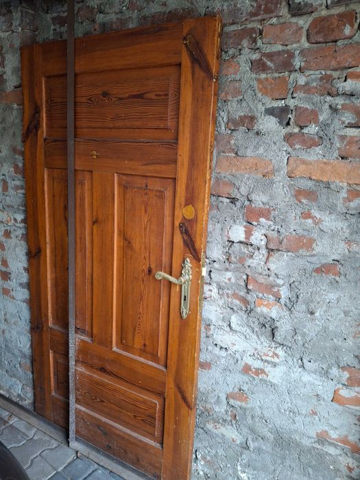 Skrzydło drzwiowe przedwojenne