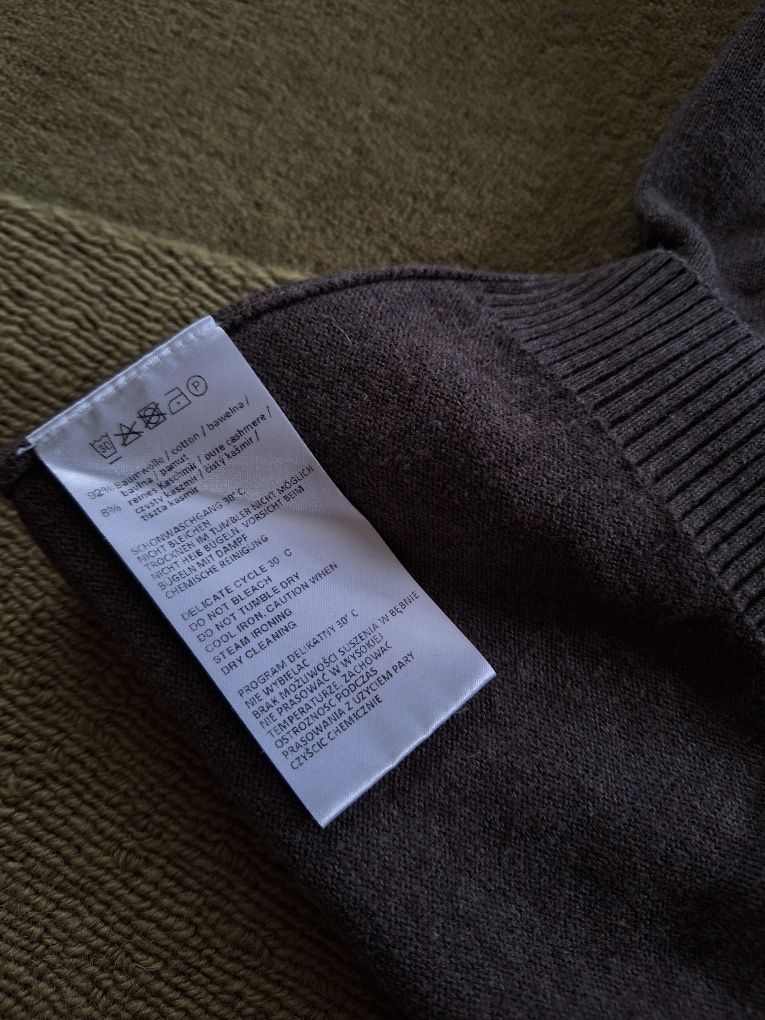 Sweter z kaszmirem Finshley & Harding rozm. XL (54)
