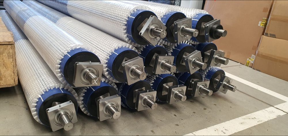 Szczotka z wałem do szczotkarki warzyw, myjka, płuczka | OD PRODUCENTA