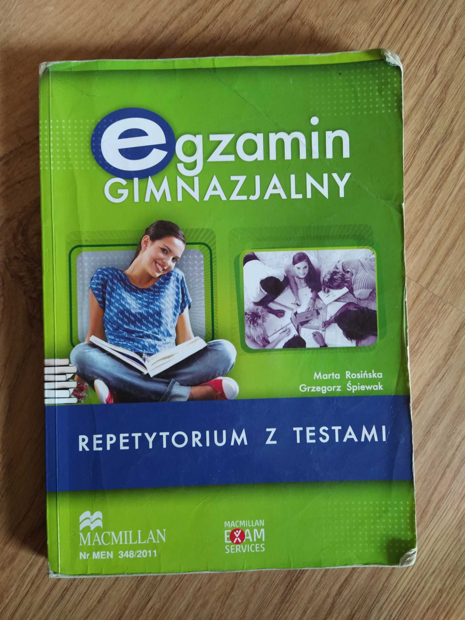 Egzamin gimnazjalny.. repetytorium z testami +cd.. wyd. Macmillan..