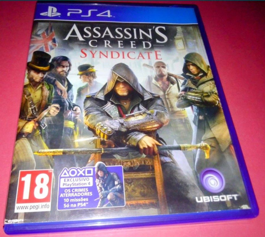 Jogo Assassin's Creed Syndicate PS4 de 2015
Bom estado de conservação