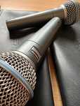 Shure Beta 58A – Profesjonalne Mikrofony Wokalowe + Pokrowce
